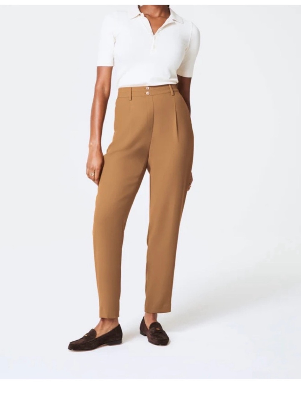 SPANX® Carefree Crepe Tapered Ankle Pant